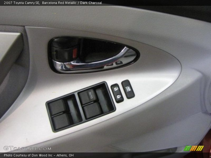 Barcelona Red Metallic / Dark Charcoal 2007 Toyota Camry SE
