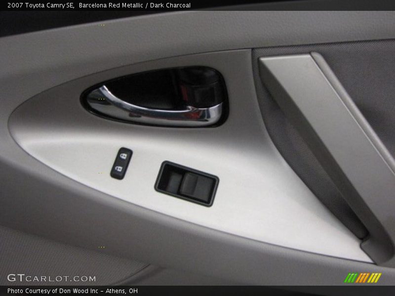 Barcelona Red Metallic / Dark Charcoal 2007 Toyota Camry SE