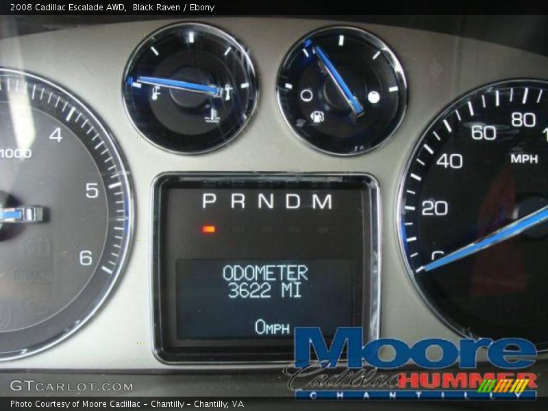 Black Raven / Ebony 2008 Cadillac Escalade AWD