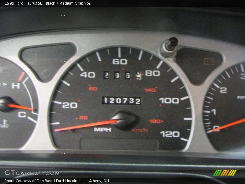 Black / Medium Graphite 1999 Ford Taurus SE