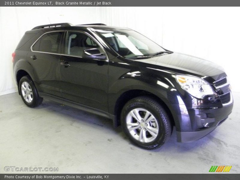 Black Granite Metallic / Jet Black 2011 Chevrolet Equinox LT