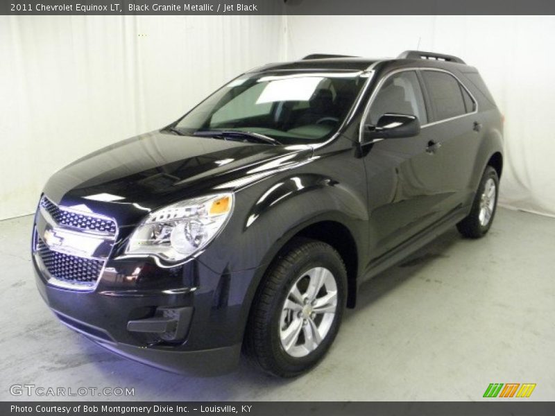 Black Granite Metallic / Jet Black 2011 Chevrolet Equinox LT