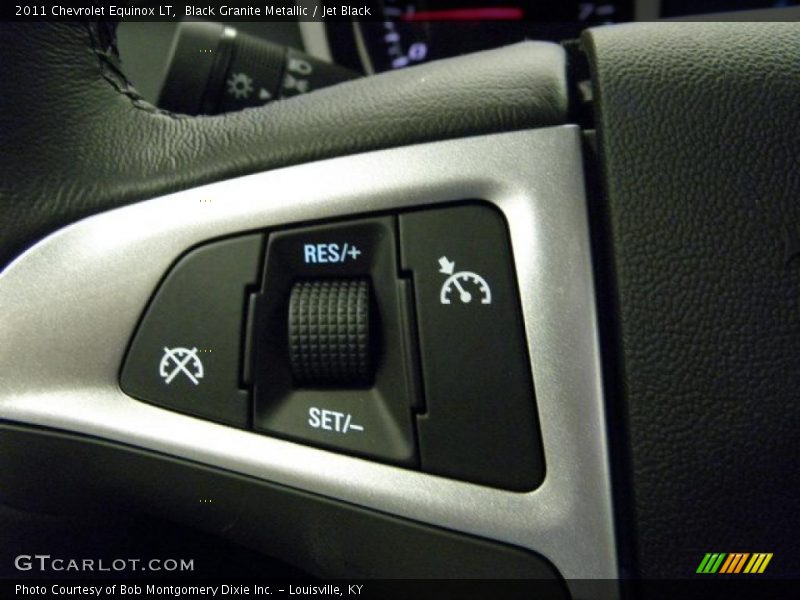 Black Granite Metallic / Jet Black 2011 Chevrolet Equinox LT