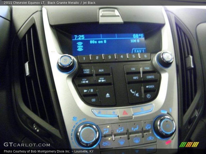 Black Granite Metallic / Jet Black 2011 Chevrolet Equinox LT