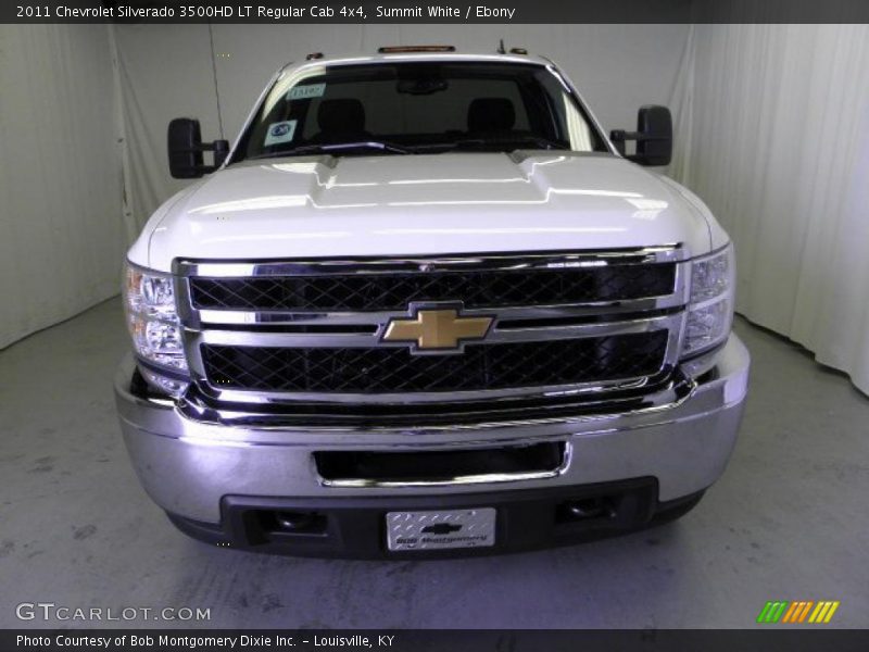 Summit White / Ebony 2011 Chevrolet Silverado 3500HD LT Regular Cab 4x4
