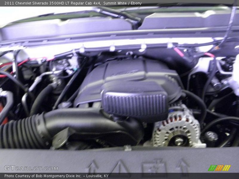 Summit White / Ebony 2011 Chevrolet Silverado 3500HD LT Regular Cab 4x4