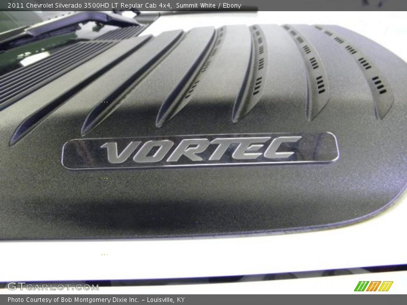 Summit White / Ebony 2011 Chevrolet Silverado 3500HD LT Regular Cab 4x4