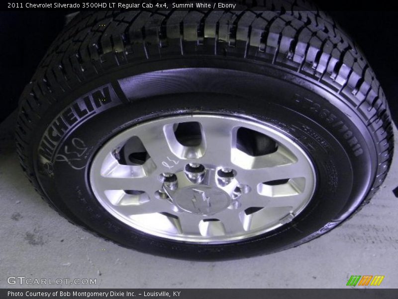 Summit White / Ebony 2011 Chevrolet Silverado 3500HD LT Regular Cab 4x4