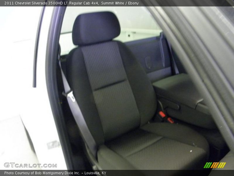 Summit White / Ebony 2011 Chevrolet Silverado 3500HD LT Regular Cab 4x4