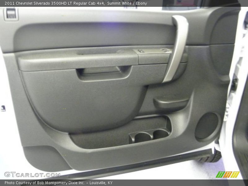 Summit White / Ebony 2011 Chevrolet Silverado 3500HD LT Regular Cab 4x4