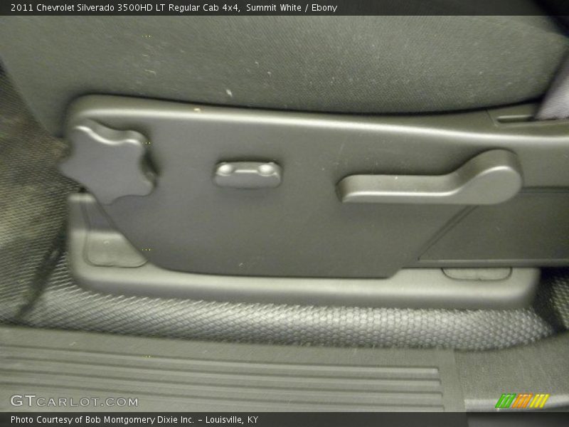 Summit White / Ebony 2011 Chevrolet Silverado 3500HD LT Regular Cab 4x4