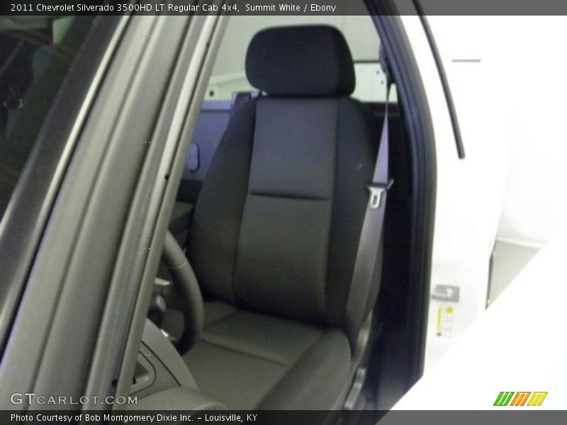 Summit White / Ebony 2011 Chevrolet Silverado 3500HD LT Regular Cab 4x4