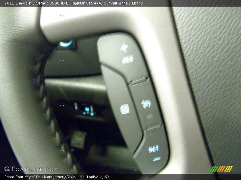 Summit White / Ebony 2011 Chevrolet Silverado 3500HD LT Regular Cab 4x4