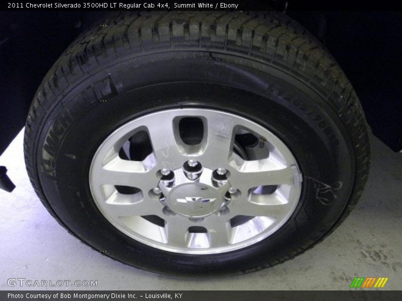 Summit White / Ebony 2011 Chevrolet Silverado 3500HD LT Regular Cab 4x4