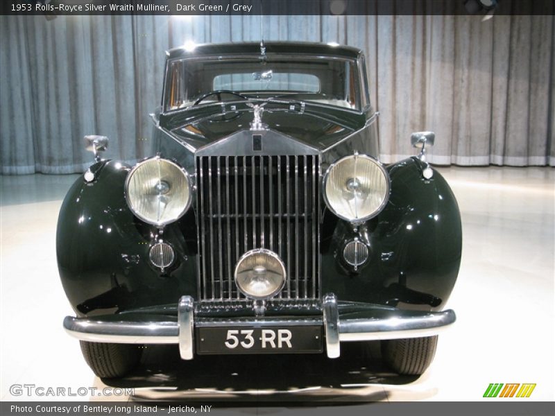 Dark Green / Grey 1953 Rolls-Royce Silver Wraith Mulliner
