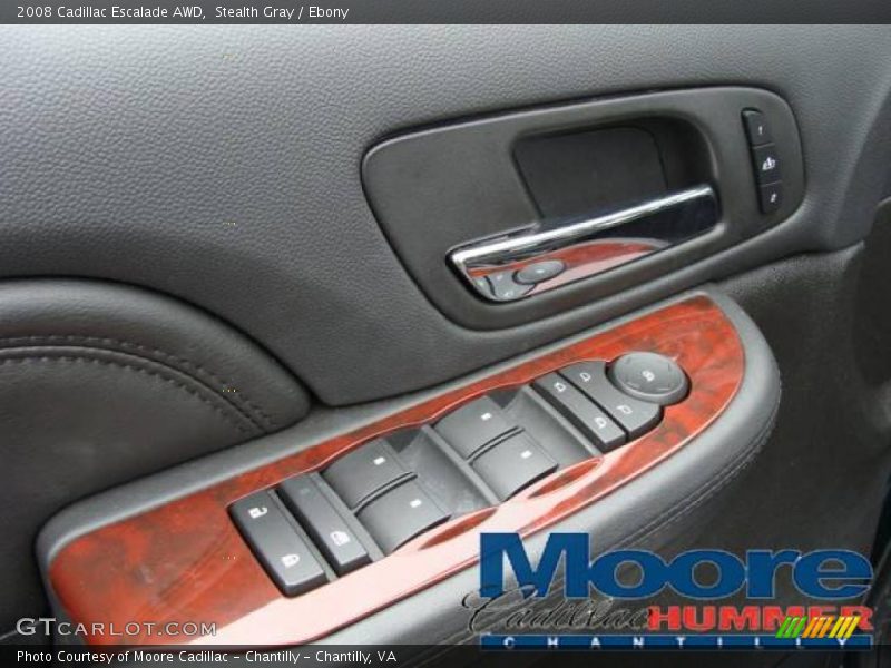 Stealth Gray / Ebony 2008 Cadillac Escalade AWD