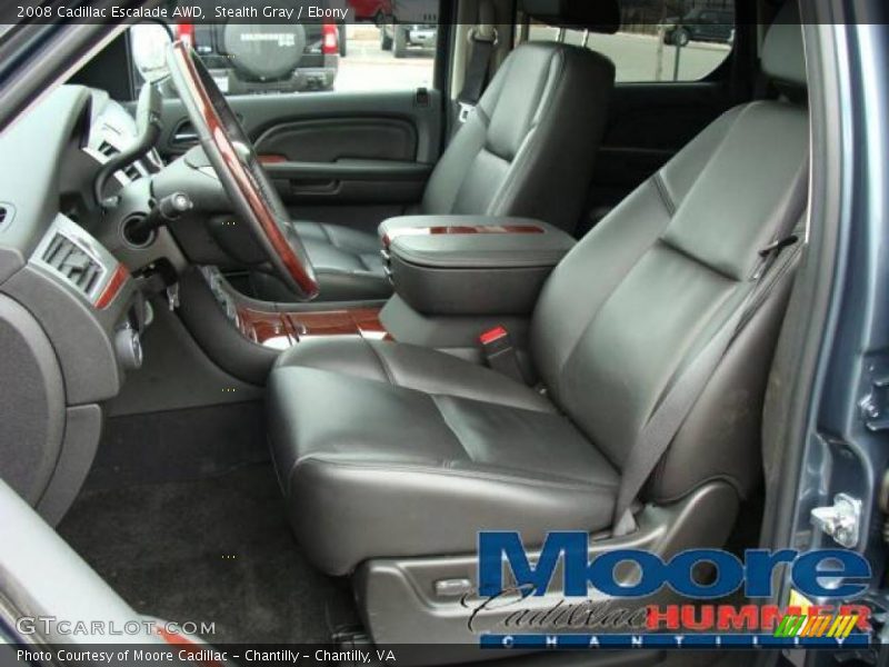 Stealth Gray / Ebony 2008 Cadillac Escalade AWD