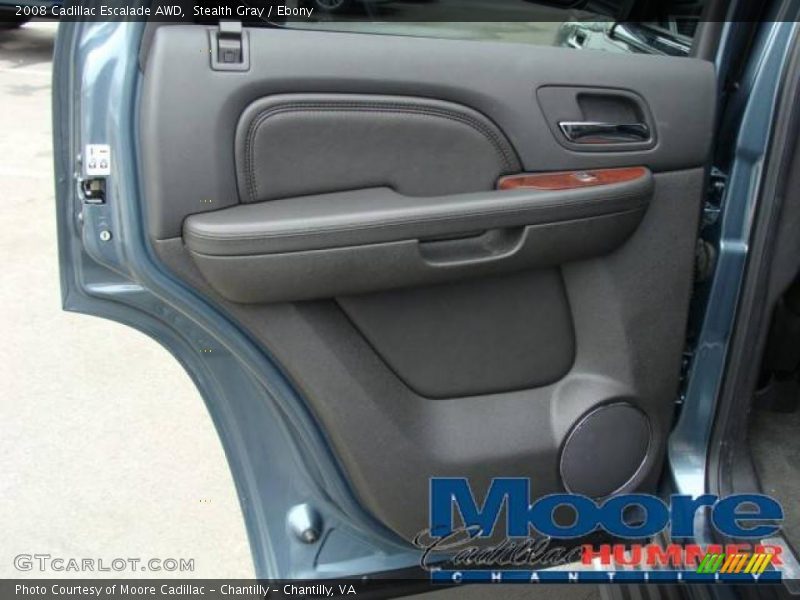 Stealth Gray / Ebony 2008 Cadillac Escalade AWD
