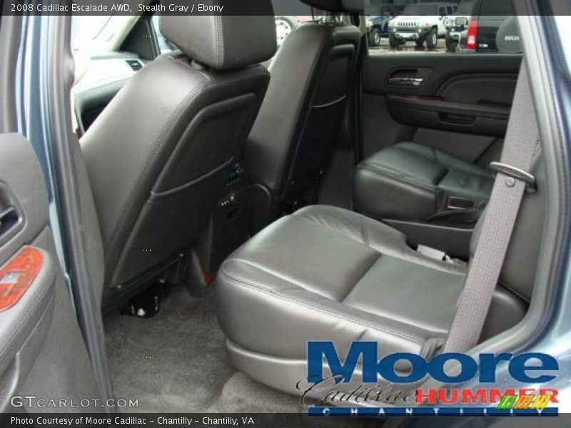 Stealth Gray / Ebony 2008 Cadillac Escalade AWD