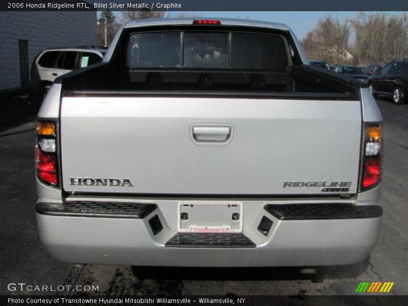Billet Silver Metallic / Graphite 2006 Honda Ridgeline RTL