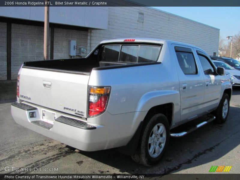Billet Silver Metallic / Graphite 2006 Honda Ridgeline RTL