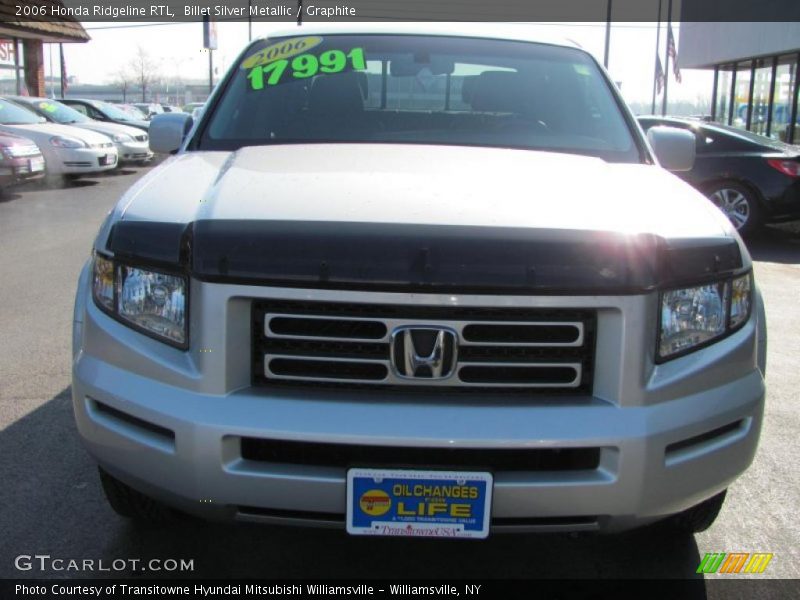 Billet Silver Metallic / Graphite 2006 Honda Ridgeline RTL