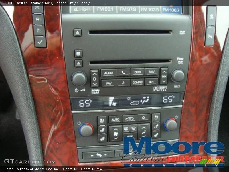 Stealth Gray / Ebony 2008 Cadillac Escalade AWD
