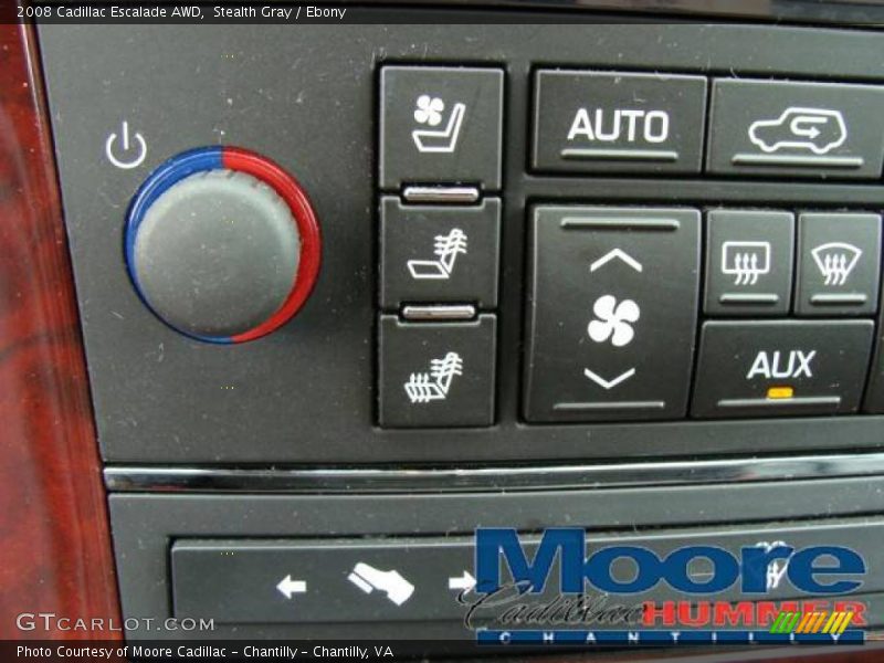 Stealth Gray / Ebony 2008 Cadillac Escalade AWD