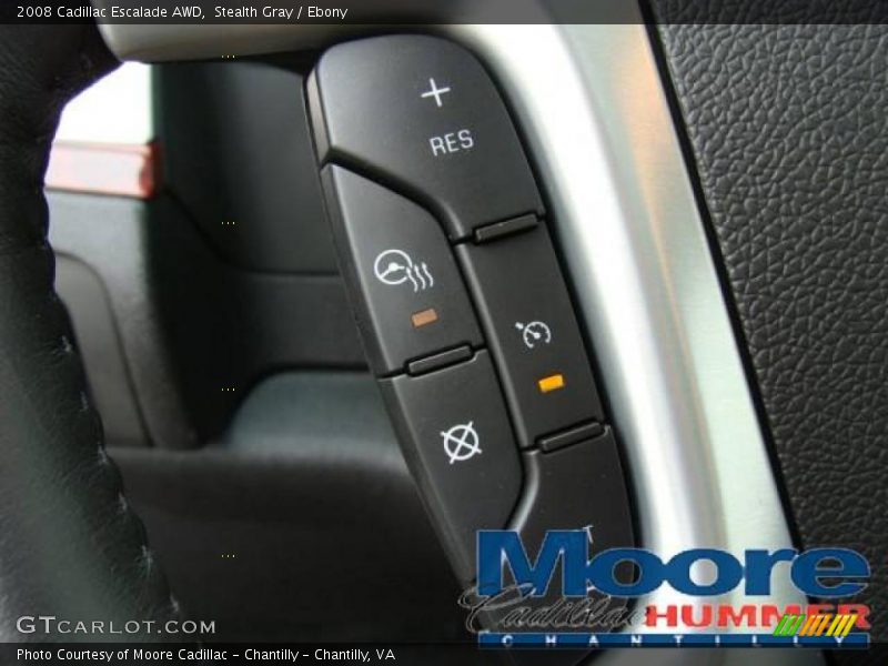Stealth Gray / Ebony 2008 Cadillac Escalade AWD