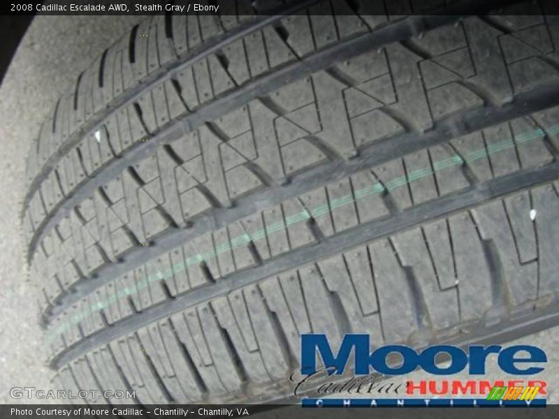Stealth Gray / Ebony 2008 Cadillac Escalade AWD