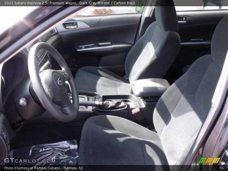 Dark Gray Metallic / Carbon Black 2011 Subaru Impreza 2.5i Premium Wagon