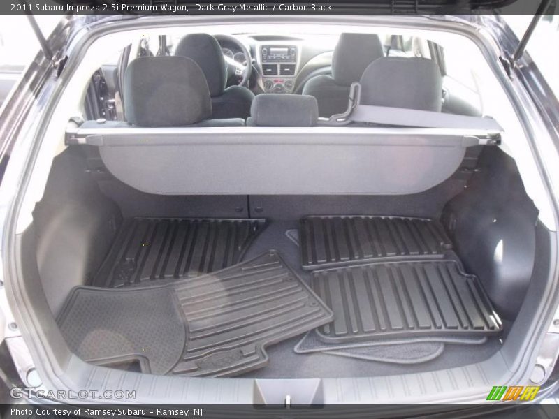 Dark Gray Metallic / Carbon Black 2011 Subaru Impreza 2.5i Premium Wagon