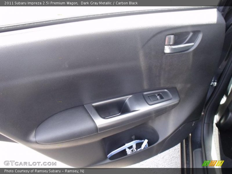 Dark Gray Metallic / Carbon Black 2011 Subaru Impreza 2.5i Premium Wagon