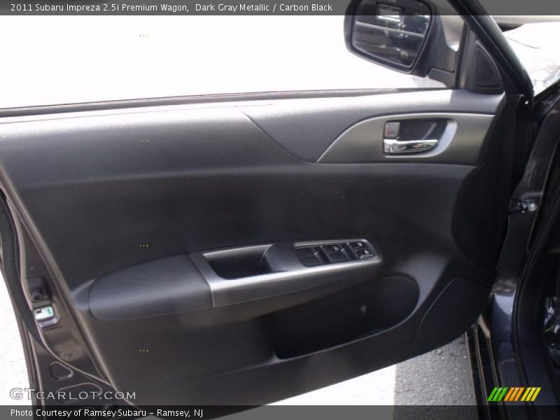 Dark Gray Metallic / Carbon Black 2011 Subaru Impreza 2.5i Premium Wagon
