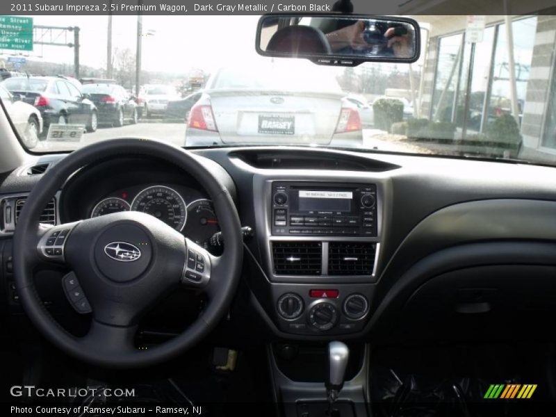 Dark Gray Metallic / Carbon Black 2011 Subaru Impreza 2.5i Premium Wagon