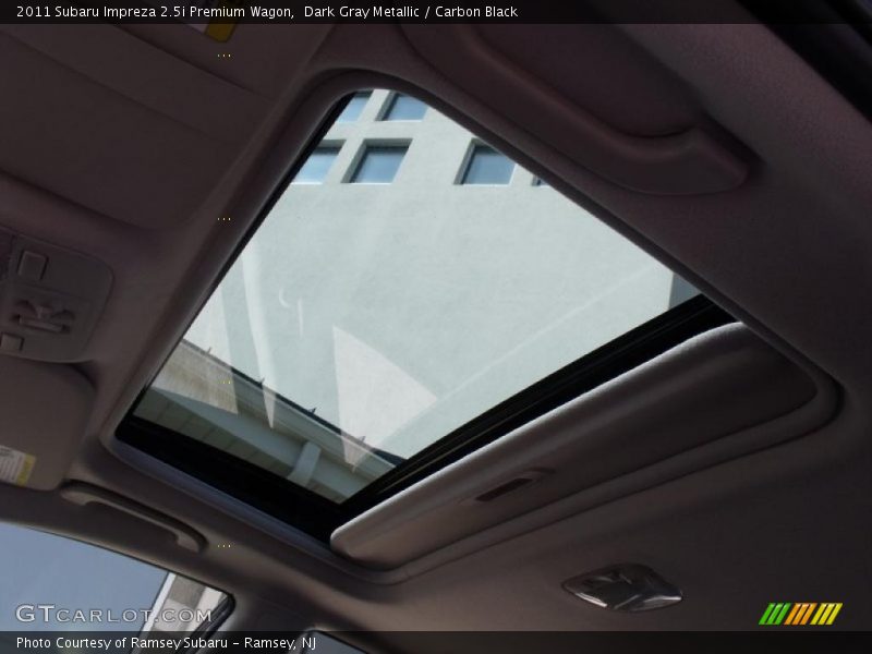 Dark Gray Metallic / Carbon Black 2011 Subaru Impreza 2.5i Premium Wagon