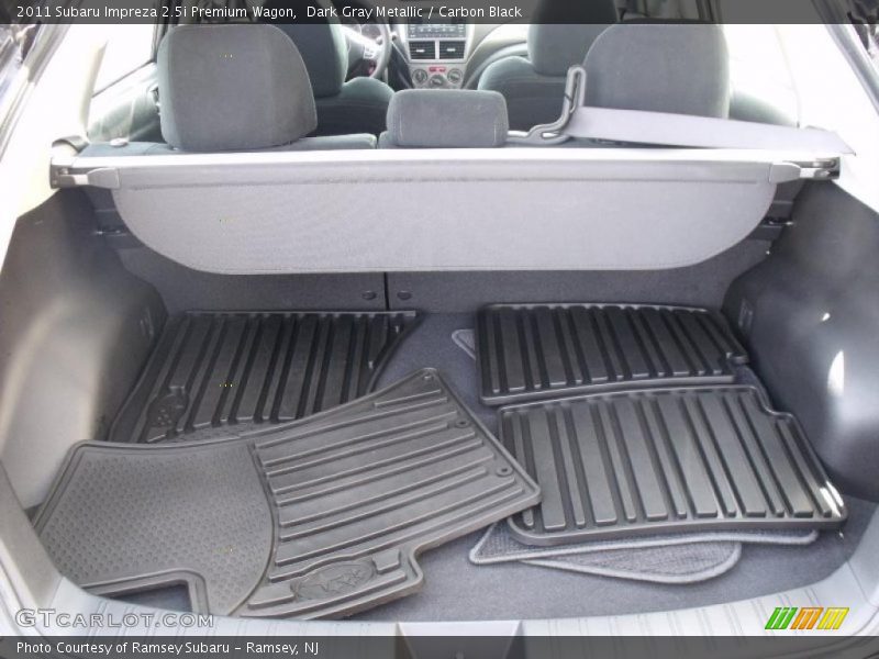 Dark Gray Metallic / Carbon Black 2011 Subaru Impreza 2.5i Premium Wagon