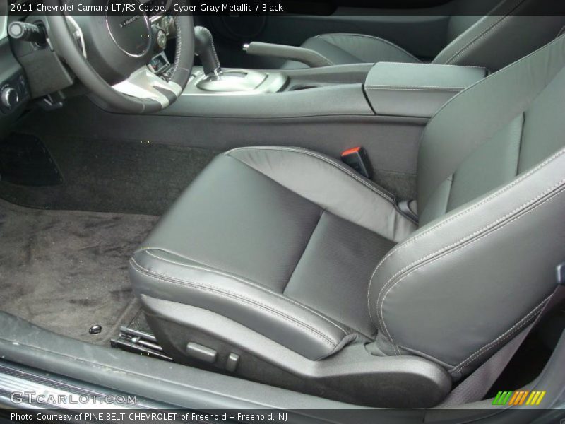Cyber Gray Metallic / Black 2011 Chevrolet Camaro LT/RS Coupe