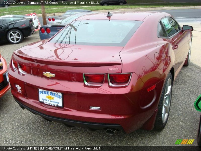 Red Jewel Metallic / Black 2011 Chevrolet Camaro LT/RS Coupe