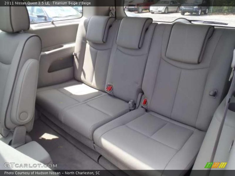 Titanium Beige / Beige 2011 Nissan Quest 3.5 LE