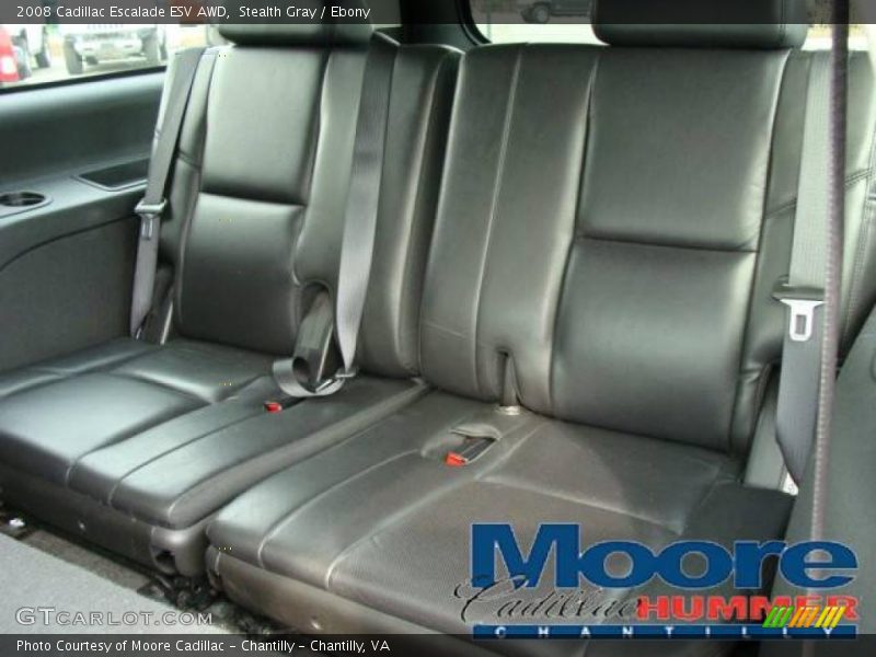 Stealth Gray / Ebony 2008 Cadillac Escalade ESV AWD