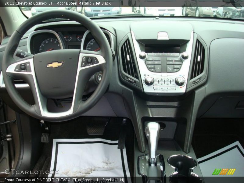 Mocha Steel Metallic / Jet Black 2011 Chevrolet Equinox LT