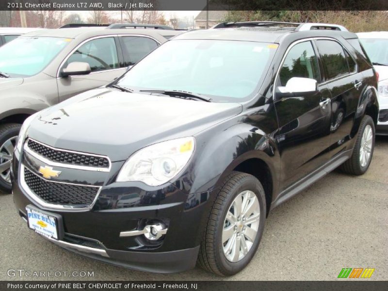 Black / Jet Black 2011 Chevrolet Equinox LTZ AWD