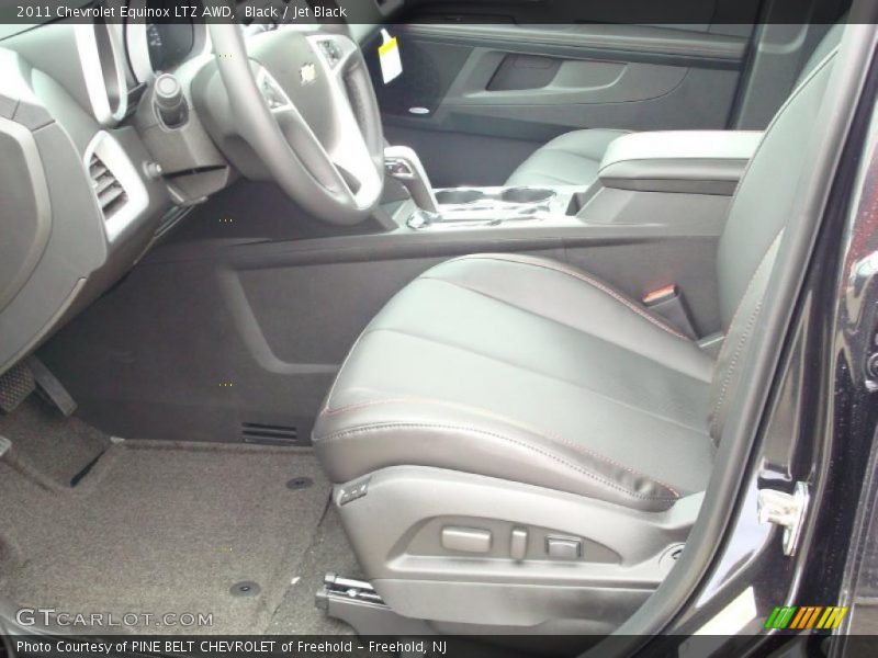 Black / Jet Black 2011 Chevrolet Equinox LTZ AWD