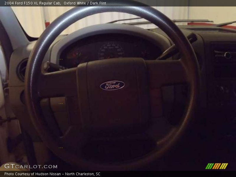 Oxford White / Dark Flint 2004 Ford F150 XL Regular Cab