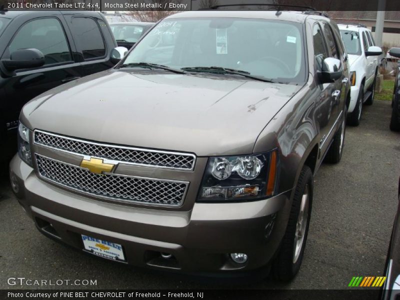 Mocha Steel Metallic / Ebony 2011 Chevrolet Tahoe LTZ 4x4