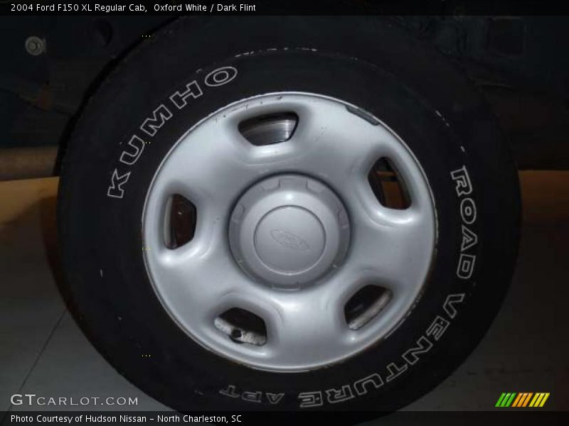 Oxford White / Dark Flint 2004 Ford F150 XL Regular Cab