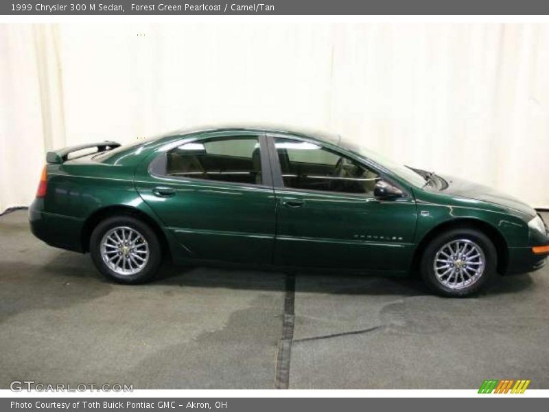 Forest Green Pearlcoat / Camel/Tan 1999 Chrysler 300 M Sedan