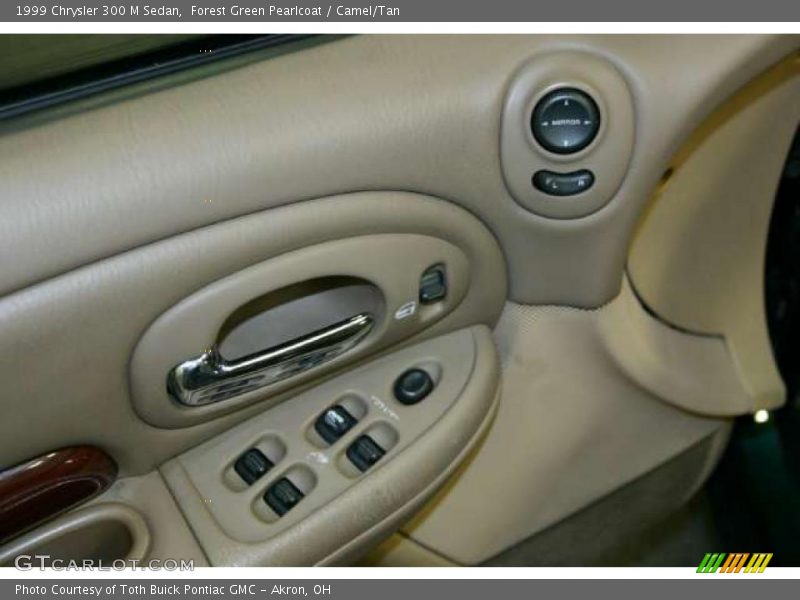 Forest Green Pearlcoat / Camel/Tan 1999 Chrysler 300 M Sedan