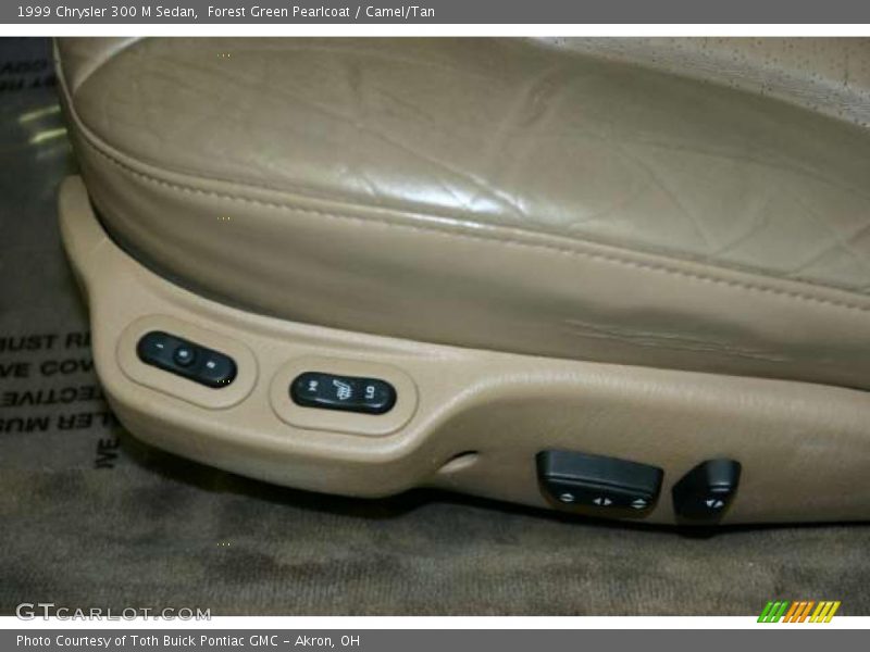 Forest Green Pearlcoat / Camel/Tan 1999 Chrysler 300 M Sedan